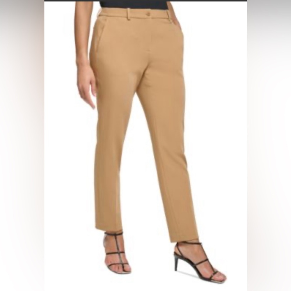 NWT DKNY $99 Stylish Tan Pants